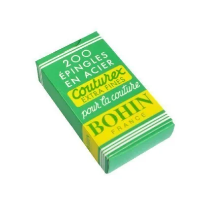Épingles Bohin Acier Extra Fine x200
