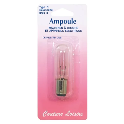 Ampoule 15W /240V baionette longue 20 x 66mm