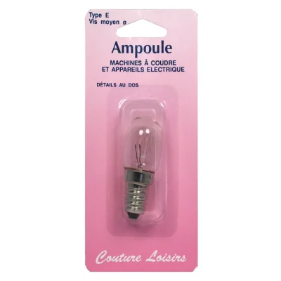 Ampoule 15w /240 v vis moyenne 22 x 56mm