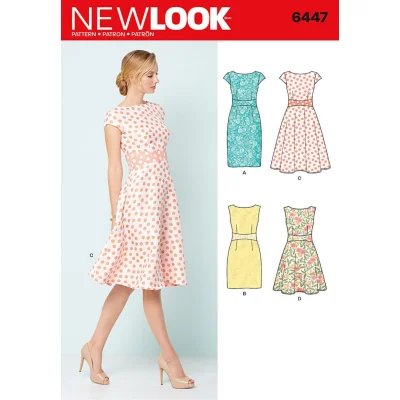 Patron New Look 6447 Robe