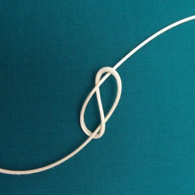 Cordon Queue de souris 2 mm Ecru x1m