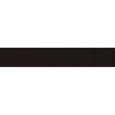 Elastique Plat Indémaillable 7 mm Noir x1m
