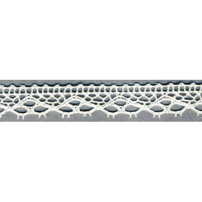 Dentelle Coton 15 mm Ecru x1m