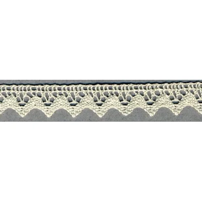 Dentelle Coton 15 mm Ecru x1m