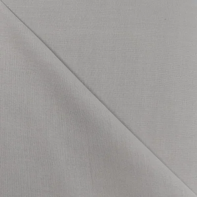 Tissu Voile de coton Gris souris - Par 10 cm
