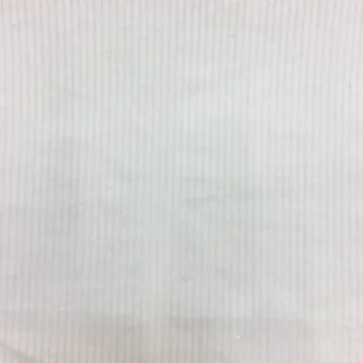 Tissu Velours Grosses côtes Blanc cassé - Par 10 cm