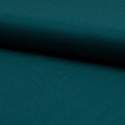 Tissu Viscose Twill uni Vert émeraude - Par 10 cm