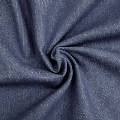 Tissu Denim Jeans Bleu pétrole x10cm