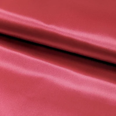 Tissu Satin uni Rose fuchsia x1m