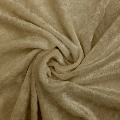 Panne de velours Beige x10cm