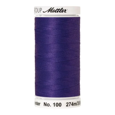 Fil Mettler Seralon 274 m - n° 13 Bleu éléctrique