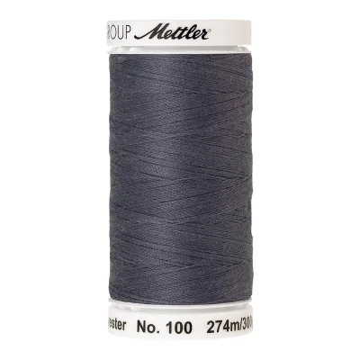 Fil Mettler Seralon 274 m - n° 343 Anthracite
