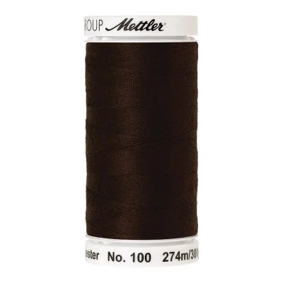Fil Mettler Seralon 274 m - n° 428 Café