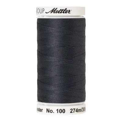 Fil Mettler Seralon 274 m - n° 878 Gris profond