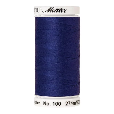 Fil Mettler Seralon 274 m - n° 1078 Bleu roi