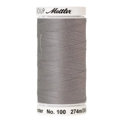 Fil Mettler Seralon 274 m - n° 1140 Argent mat