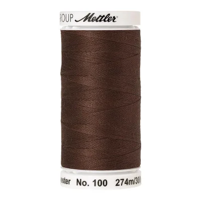 Fil Mettler Seralon 274 m - n° 1223 Marron