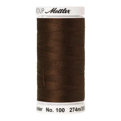 Fil Mettler Seralon 274 m - n° 1320 Roux foncé