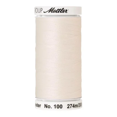 Fil Mettler Seralon 274 m - n° 2000 Blanc