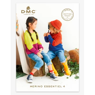 Livre de patrons Tricot enfant DMC Merino Essentiel 4