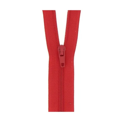 Fermeture à glissière non séparable Rouge 20 cm