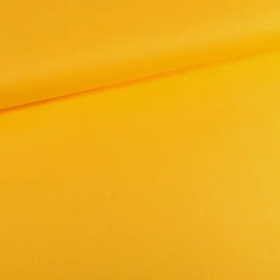Tissu Coton uni Jaune fluo - Par 10 cm