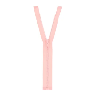 Fermeture injectée n°5 séparable Rose - 12 tailles