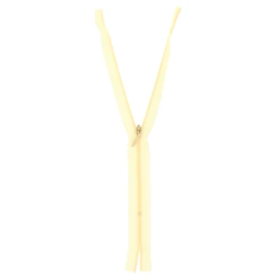 Fermeture invisible Beige sable - 3 tailles
