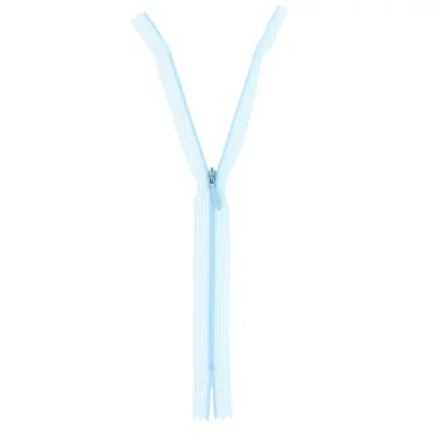 Fermeture invisible Bleu ciel - 3 tailles