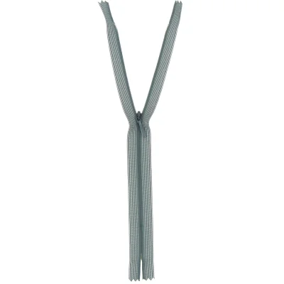 Fermeture invisible Gris - 3 tailles