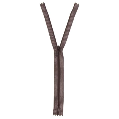 Fermeture invisible Marron chocolat - 3 tailles