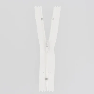 Fermeture nylon non séparable Blanc - 12 tailles