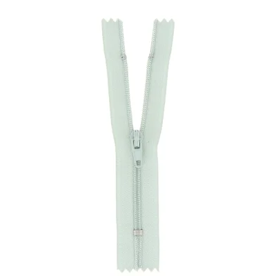 Fermeture nylon non séparable Vert bleu - 12 tailles