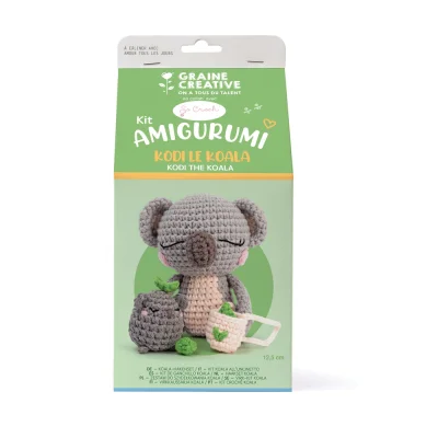 Kit Crochet Amigurumi Le Koala T&#039;cha