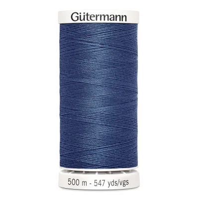Fil Gütermann Pour tout coudre 500m - Bleu demin