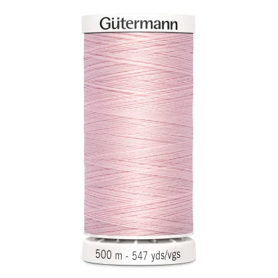 Fil Gütermann Pour tout coudre 500m - Rose clair