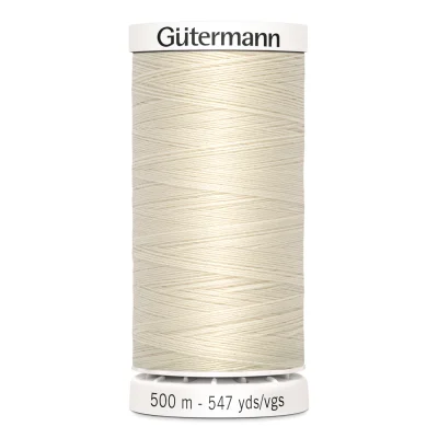 Fil Gütermann Pour tout coudre 500m - Beige clair