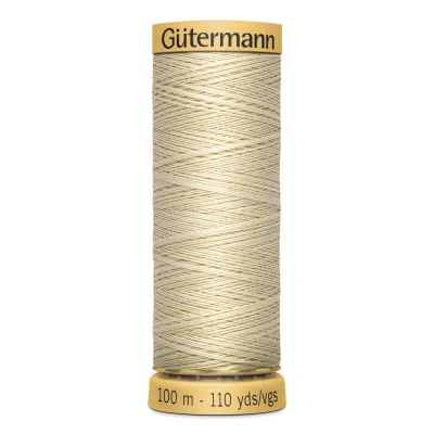 Fil à coudre Gütermann Coton naturel 100m - 0519