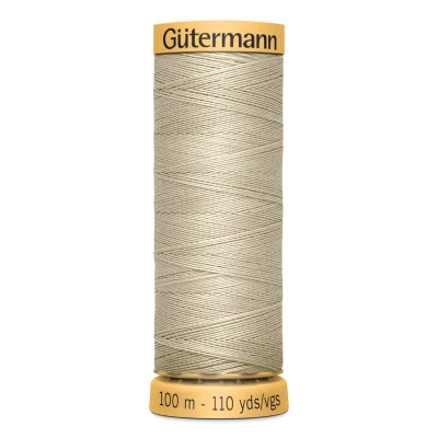 Fil à coudre Gütermann Coton naturel 100m - 0718