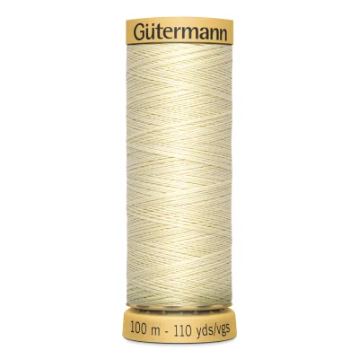 Fil à coudre Gütermann Coton naturel 100m - 0919