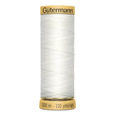 Fil à coudre Gütermann Coton naturel 100m - 5709