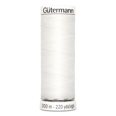 Fil Gütermann Pour tout coudre 200m - 800 Blanc
