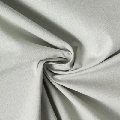 Tissu Coton uni Vert sauge - Par 10 cm