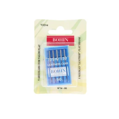 Aiguilles Machine Bohin Spéciales Cuir N°90 x5