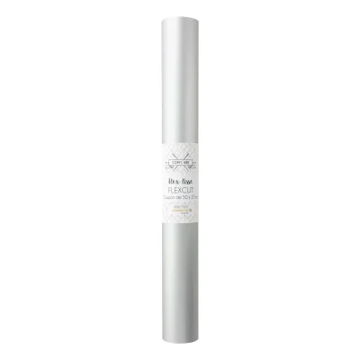 Flex lisse thermocollant Com&#039;1 idée uni Argenté - 50x25 cm
