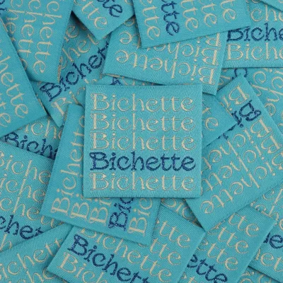 Etiquettes à coudre Bohin Bichette x4