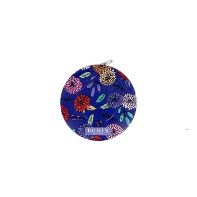 Mètre ruban 150 cm Bohin Blossom Bleu