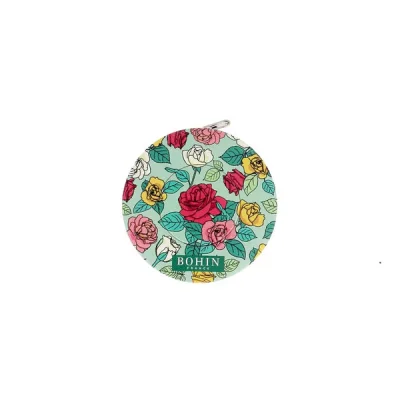 Mètre ruban 150 cm Bohin Blossom Vert