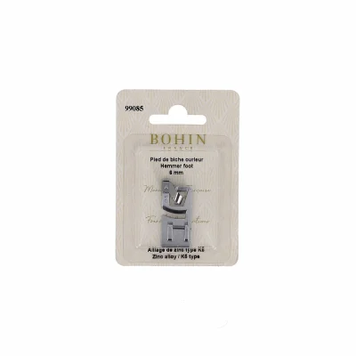 Pied de biche Ourleur 6 mm Bohin pour machine à coudre x1