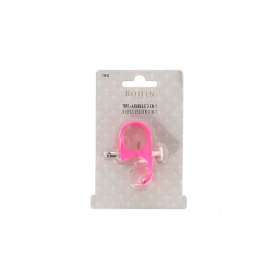 Tire aiguilles 3 en 1 Bohin Rose x1